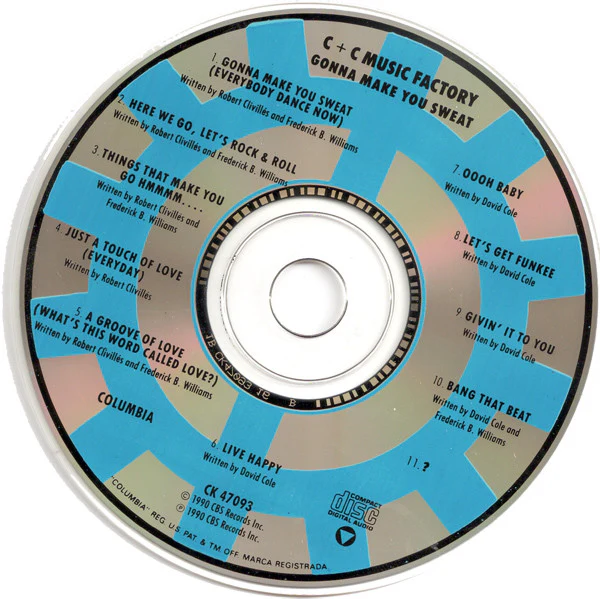 C + C Music Factory - Gonna Make You Sweat (CD, Album) - Image 3