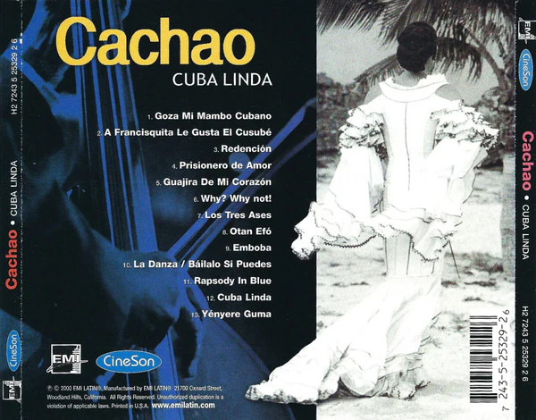 Cachao - Cuba Linda (CD) - Image 2