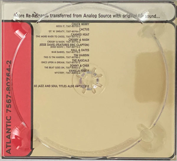 Cactus (3) - 'Ot 'N' Sweaty (CD, Album, RE, Dig) - Image 3