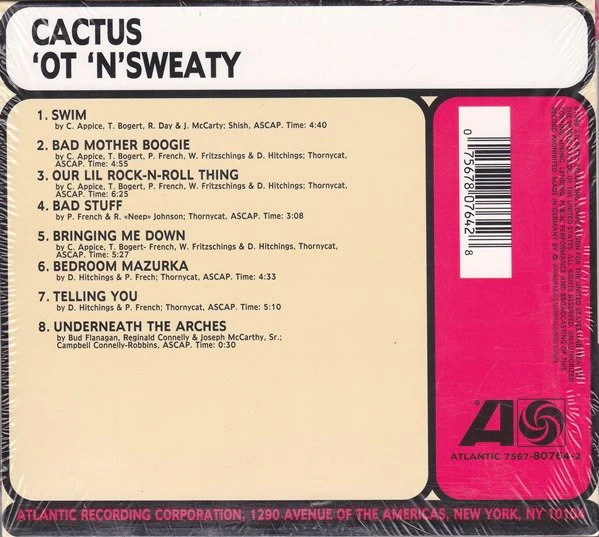 Cactus (3) - 'Ot 'N' Sweaty (CD, Album, RE, Dig) - Image 4