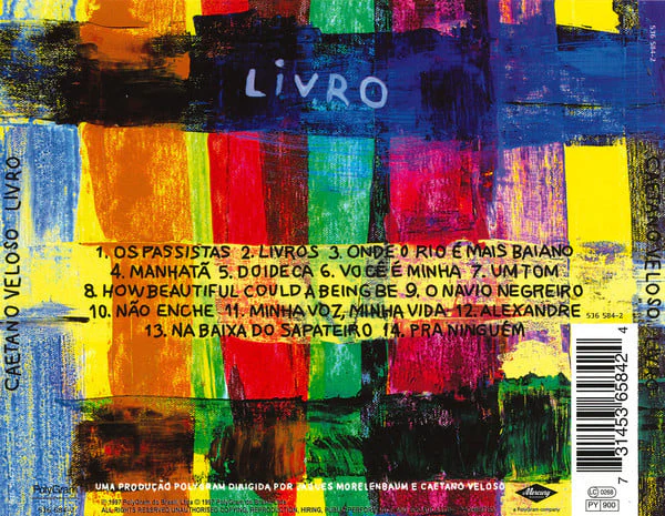 Caetano Veloso - Livro (CD, Album) - Image 2
