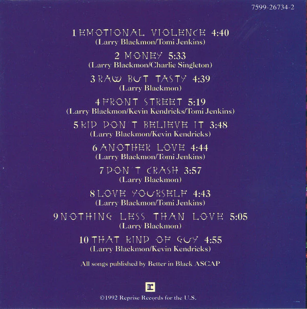 Cameo - Emotional Violence (CD, Album) - Image 4