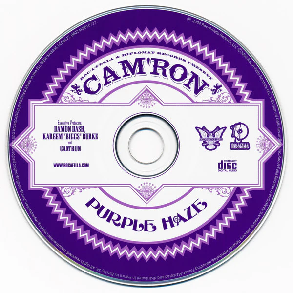 Cam'ron - Purple Haze (CD, Album) - Image 4