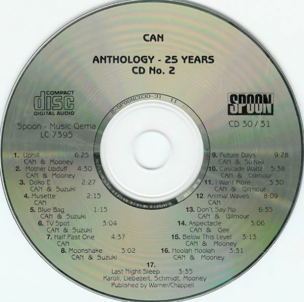 Can - Anthology – 25 Years (2xCD, Comp) - Image 4