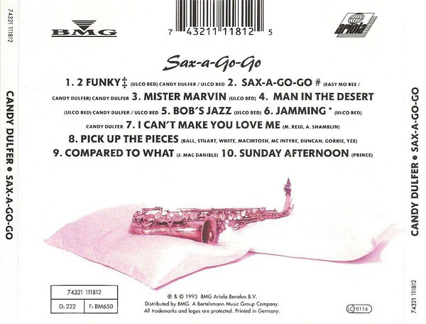 Candy Dulfer - Sax-A-Go-Go (CD, Album) - Image 2