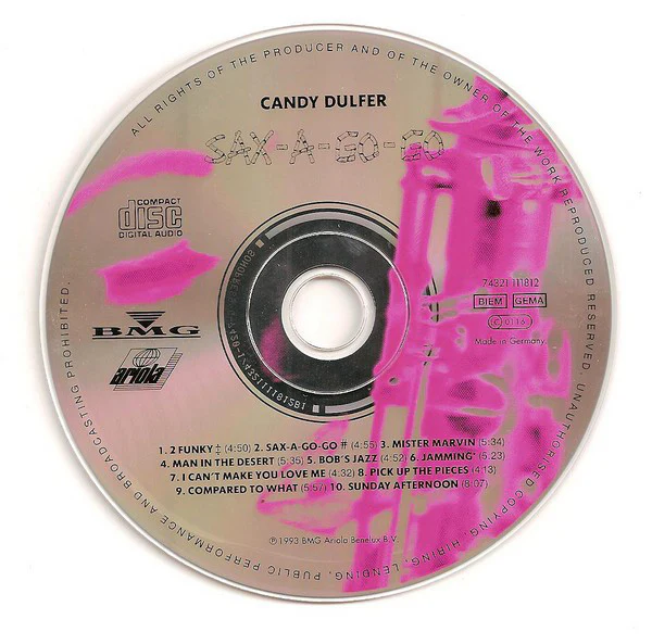 Candy Dulfer - Sax-A-Go-Go (CD, Album) - Image 3