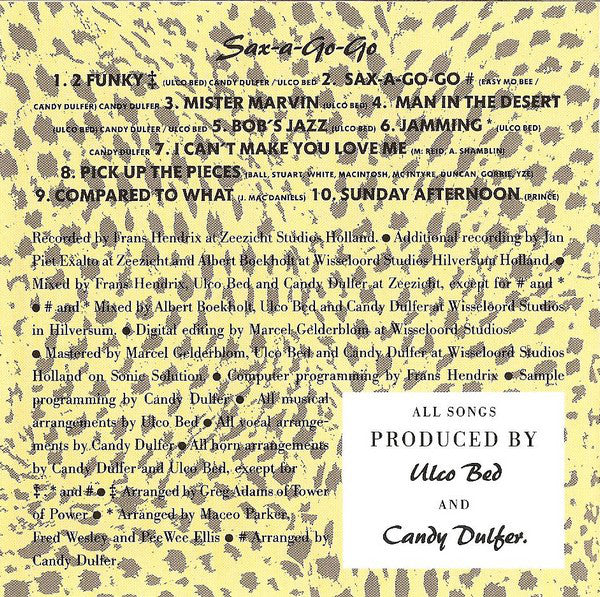 Candy Dulfer - Sax-A-Go-Go (CD, Album) - Image 5