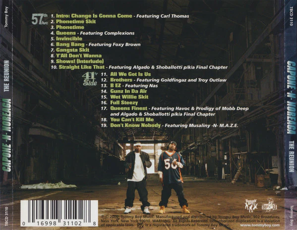 Capone -N- Noreaga - The Reunion (CD, Album) - Image 2