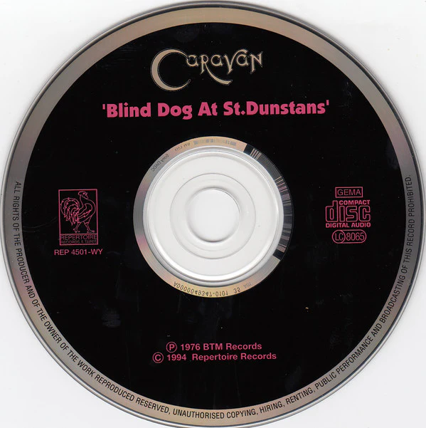 Caravan - 'Blind Dog At St. Dunstans' (CD, Album, RE, RP) - Image 3