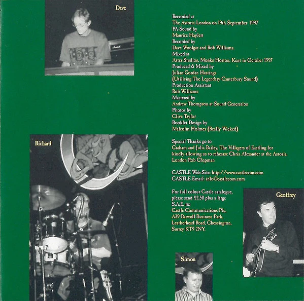 Caravan - Canterbury Comes To London (Live From The Astoria) (CD, Album, RE, CD ) - Image 5