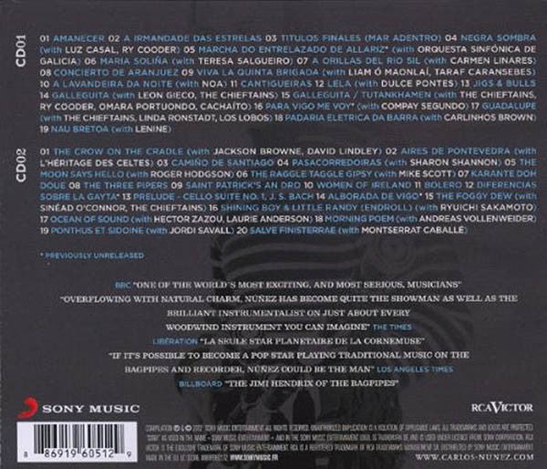 Carlos Núñez - Discover (2xCD, Comp) - Image 2