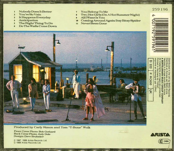 Carly Simon - Greatest Hits Live (CD, Comp) - Image 4