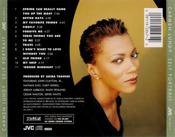 Carmen Lundy - Self Portrait (CD, Album) - Image 2