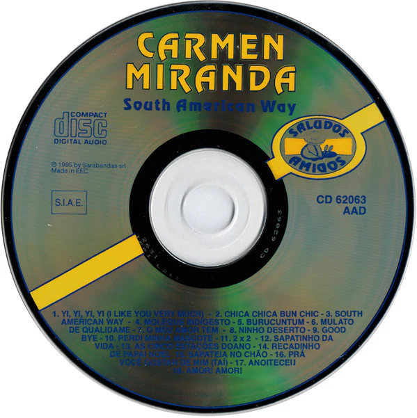 Carmen Miranda - South American Way (CD, Comp, Mono) - Image 4