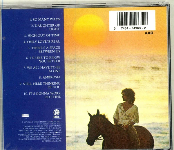 Carole King - Thoroughbred (CD, Album, RE) - Image 2