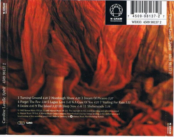 Caroline Lavelle - Spirit (CD, Album) - Image 3