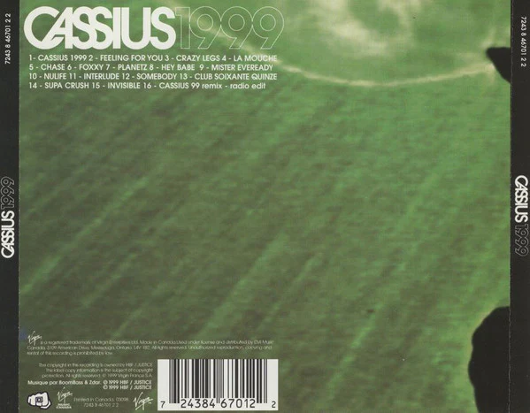Cassius - 1999 (CD, Album) - Image 2