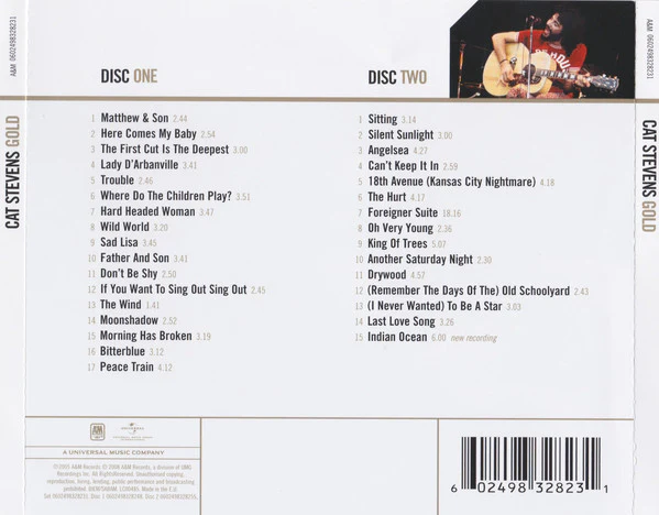 Cat Stevens - Gold (2xCD, Comp, RM) - Image 2