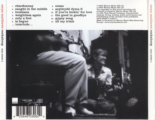 Cerys Matthews - Cockahoop (CD, Album) - Image 3