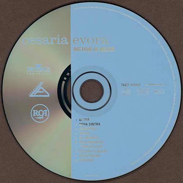 Cesaria Evora - Distino Di Belita (CD, Album, RE) - Image 3