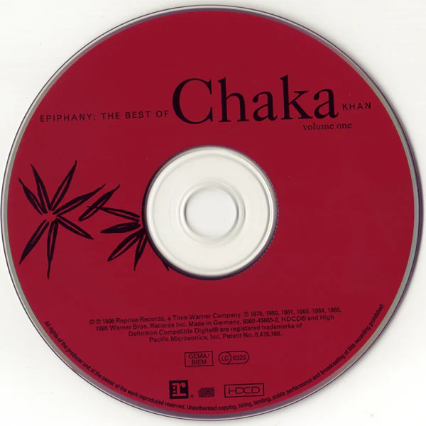 Chaka Khan - Epiphany: The Best Of Chaka Khan Volume One (HDCD, Comp) - Image 3