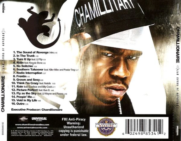 Chamillionaire - The Sound Of Revenge (CD, Album) - Image 2