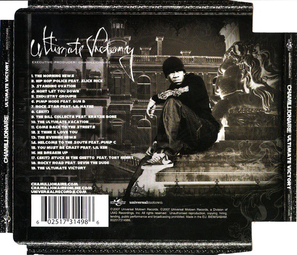 Chamillionaire - Ultimate Victory (CD, Album, Sup) - Image 2
