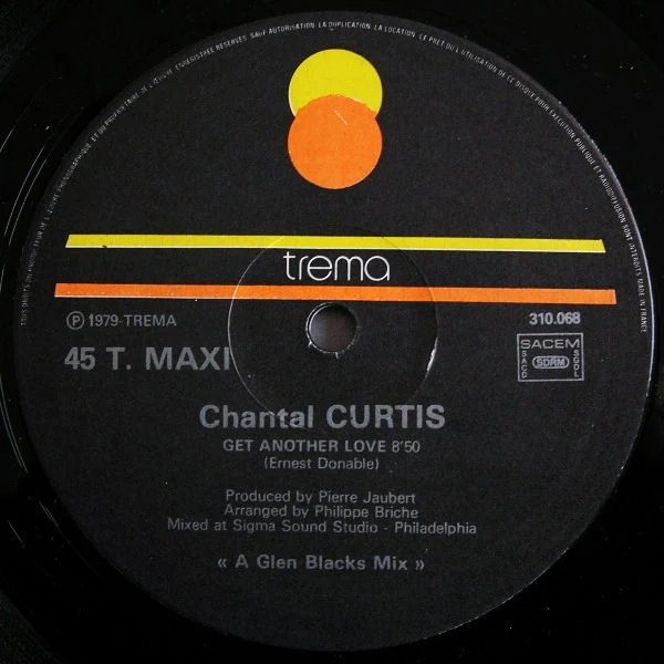 Chantal Curtis - Get Another Love / Hey Taxi Driver (12", Maxi) - Image 3