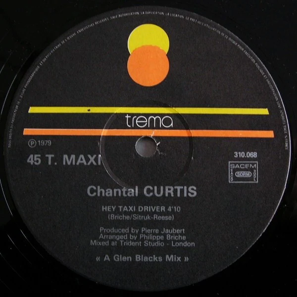 Chantal Curtis - Get Another Love / Hey Taxi Driver (12", Maxi) - Image 4
