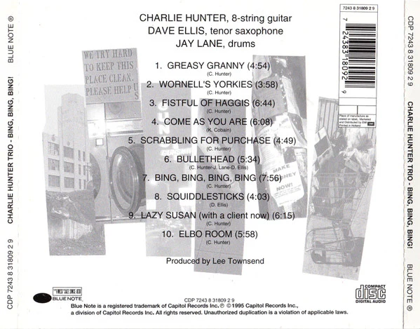 Charlie Hunter Trio - Bing, Bing, Bing! (CD, Album) - Image 4