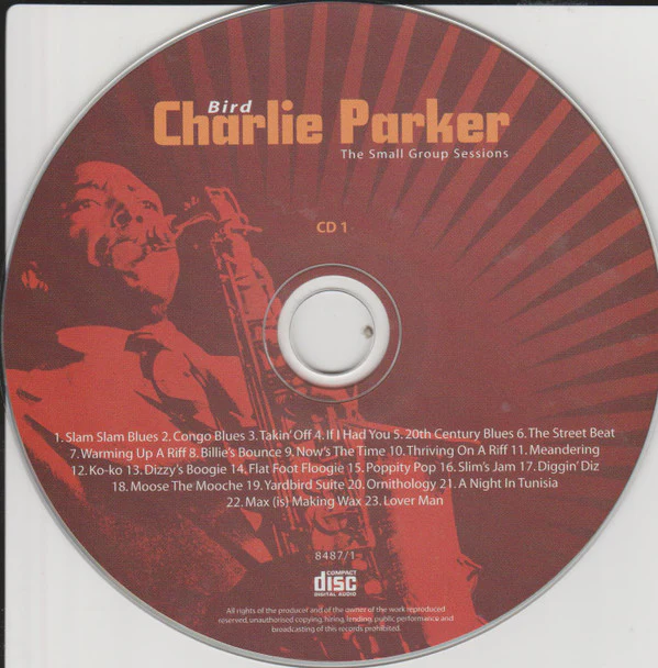 Charlie Parker - The Small Group Sessions (3xCD, Comp) - Image 3