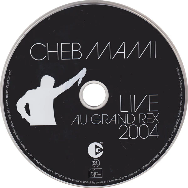 Cheb Mami - Live Au Grand Rex 2004 (CD, Album, Copy Prot.) - Image 2