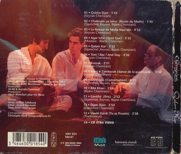 Chemiranis* - Qalam Kar (CD, Album, Enh) - Image 4