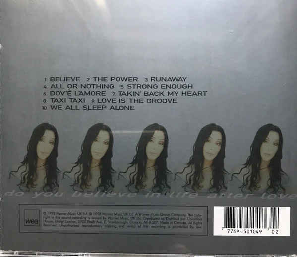 Cher - Believe (CD, Album) - Image 3