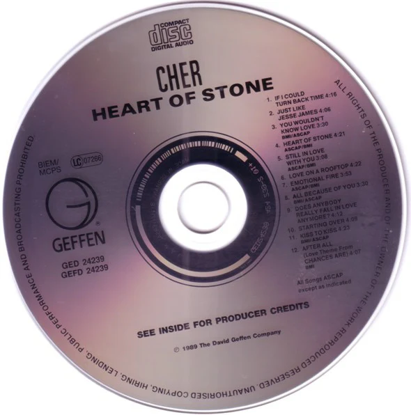 Cher - Heart Of Stone (CD, Album, RE) - Image 5