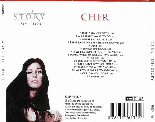 Cher - The Story - 1964-1972 (CD, Comp) - Image 2