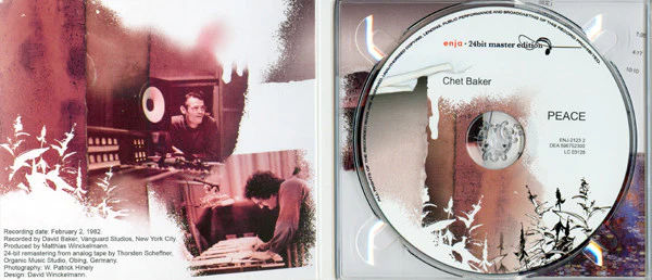 Chet Baker - Peace (CD, Album, RE, RM, Dig) - Image 3