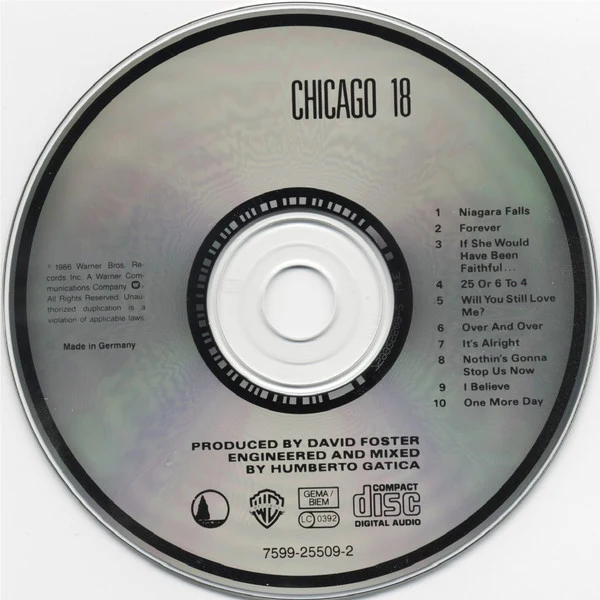 Chicago (2) - Chicago 18 (CD, Album, RE) - Image 3