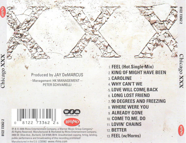 Chicago (2) - Chicago XXX (CD, Album) - Image 2