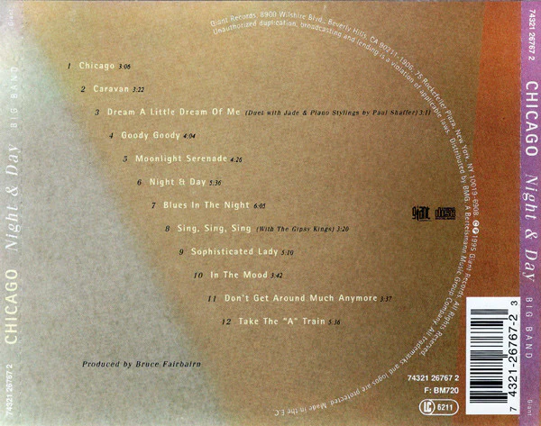 Chicago (2) - Night & Day (Big Band) (CD, Album) - Image 2