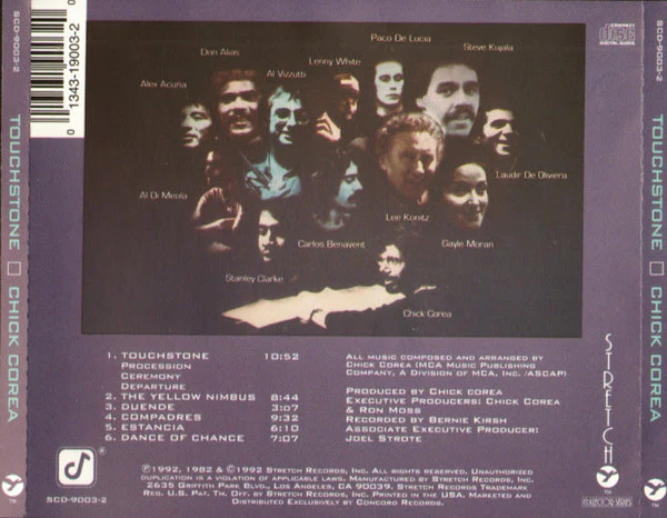 Chick Corea - Touchstone (CD, Album, RE) - Image 2