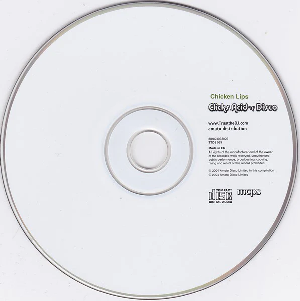 Chicken Lips - Clicks, Acid 'n' Disco (CD, Mixed) - Image 3