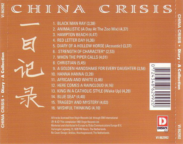 China Crisis - Diary - A Collection (CD, Comp, RE) - Image 5