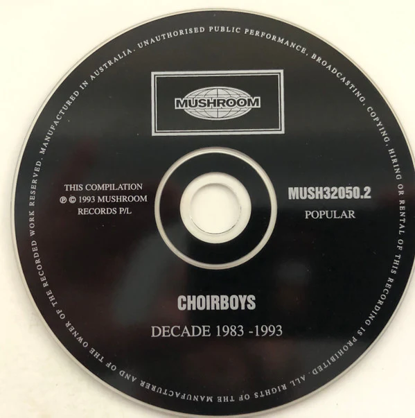 Choirboys - Decade 1983-1993 (CD, Comp) - Image 3