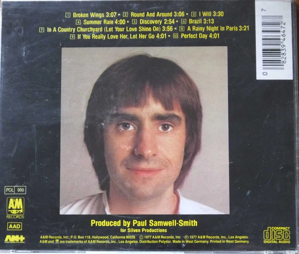 Chris de Burgh - At The End Of A Perfect Day (CD, Album, RE) - Image 3