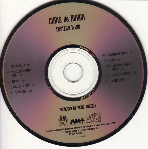 Chris de Burgh - Eastern Wind (CD, Album) - Image 3