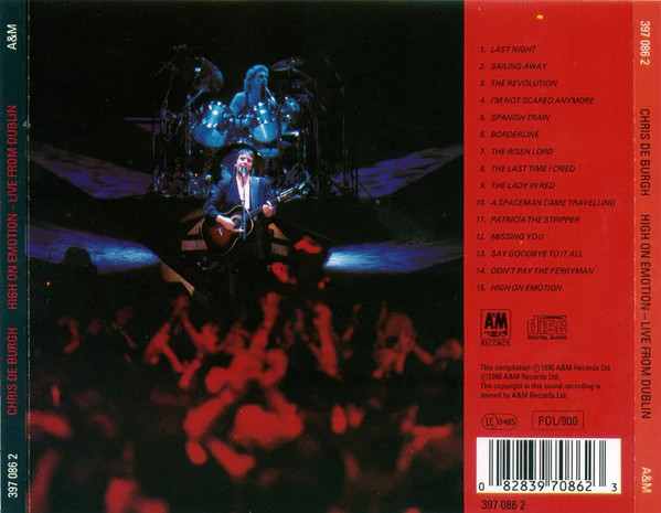 Chris de Burgh - High On Emotion - Live From Dublin! (CD, Album) - Image 2