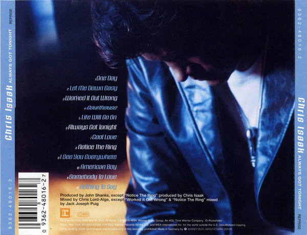 Chris Isaak - Always Got Tonight (CD, Album) - Image 2