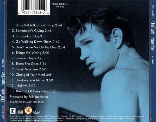 Chris Isaak - Forever Blue (CD, Album) - Image 2