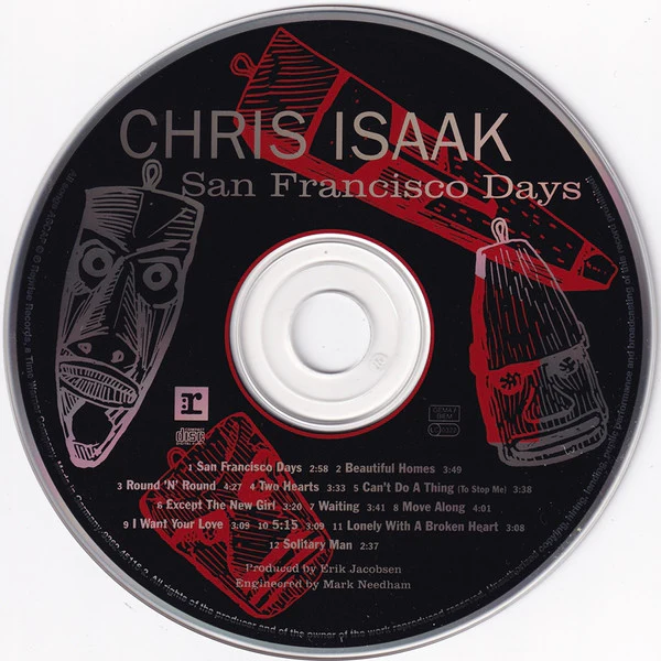 Chris Isaak - San Francisco Days (CD, Album) - Image 3